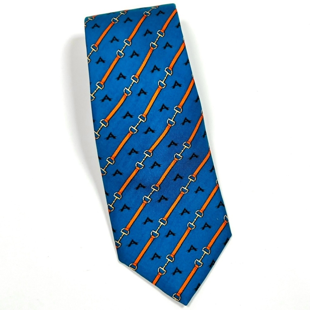Men's Vineyard Vines Custom Collection Blue Mens Alliance Defending Freedom Silk